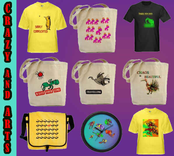 t-shirts and bags by martin kratochwil